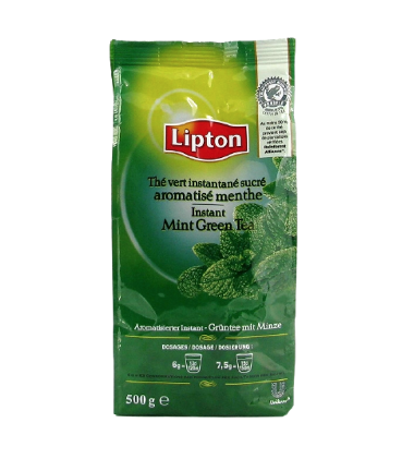 Paquets de Lipton thé vert